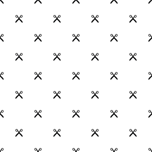 Vector seamless pattern, scissors - Vector, Image