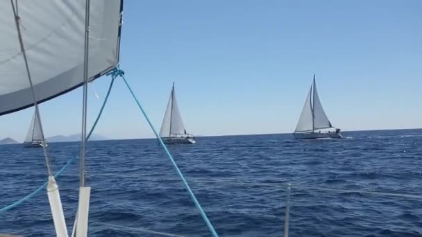 Розкішні яхти в морі
 - Кадри, відео