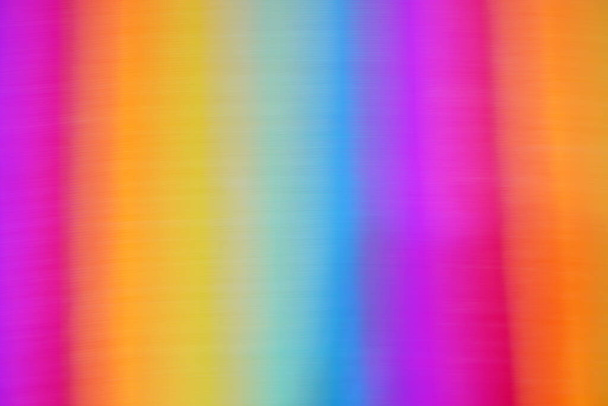 Blurred rainbow color background and texture for Pride month. LGBTQ+ - Foto, Imagem