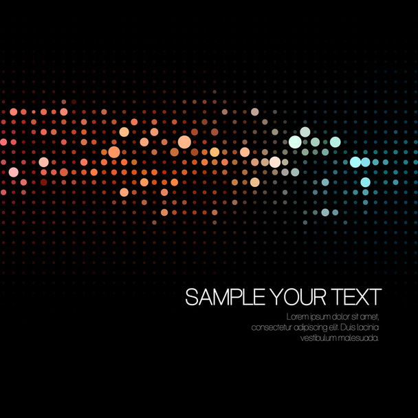 Abstract background with dots. Vector illustration - Vector, Image