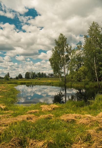 Kaunis järvinäköala
 - Valokuva, kuva