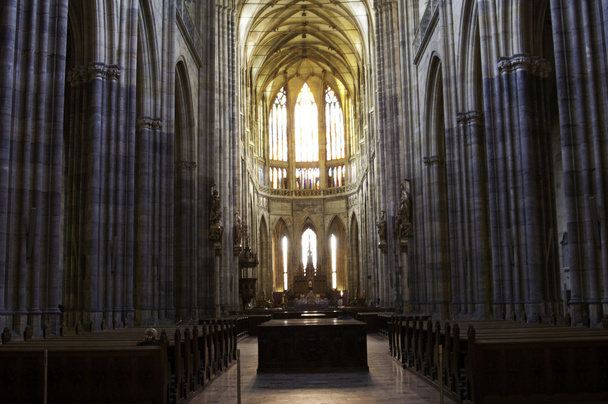 Catedral de Praga Interior
 - Foto, Imagem