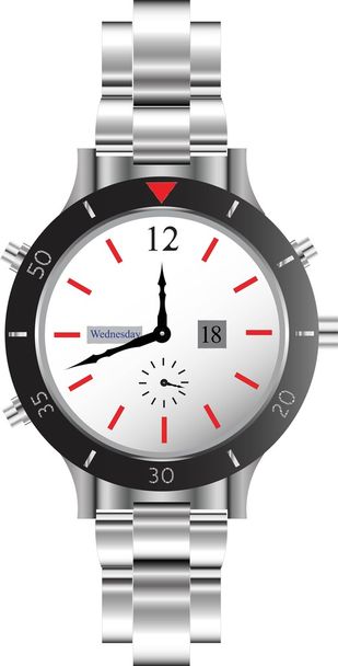 reloj de pulsera
 - Vector, imagen