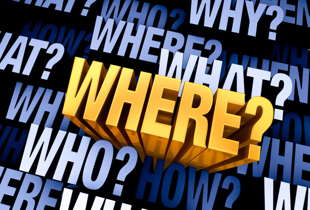 La pregunta importante es '¿dónde?'
 - Foto, Imagen