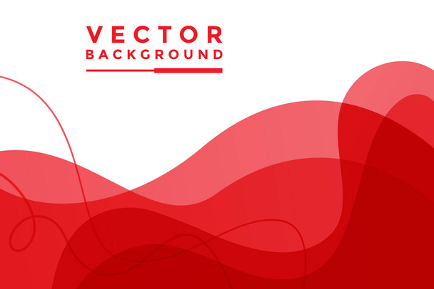 Red background vector illustration lighting effect graphic for text and message board design infographic. - Vetor, Imagem