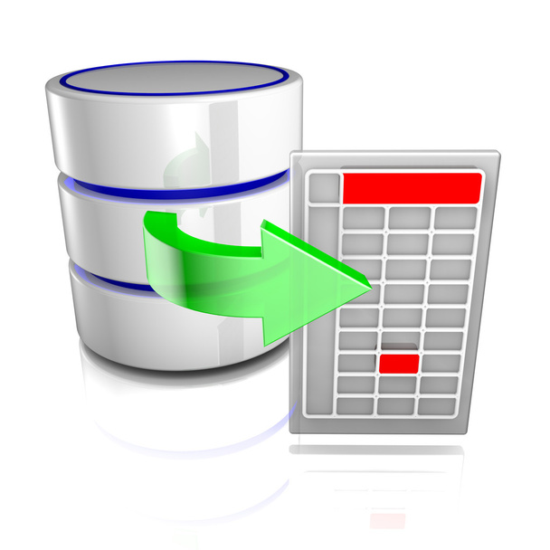 Exportar datos de una base de datos
 - Foto, imagen