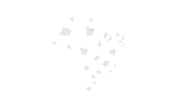 Elhelyezkedés State of Minas Gerais térképen Brazília. 3d Minas Gerais zászló térkép marker helyét pin. Brazília térképe, amely különböző részeket mutat. Brazília animált térképe. 4K. Videó - Felvétel, videó