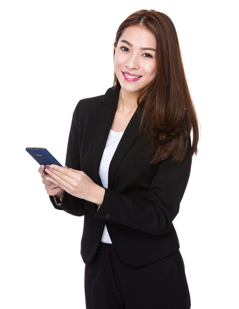 asiatische Geschäftsfrau in Business-Anzug - Foto, Bild