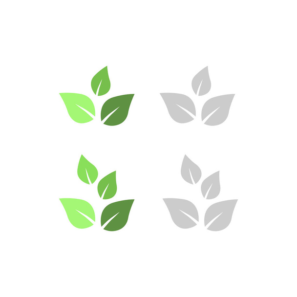 天然有機農業フレッシュフードエコバイオRAW食品製品ロゴ、看板、シンボル - ベクター画像