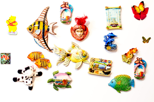 Decorative toys on magnets  - Photo, Image