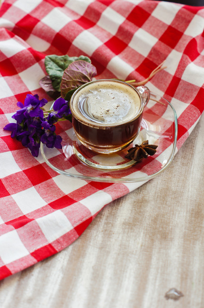 Весенний кофе
 - Фото, изображение