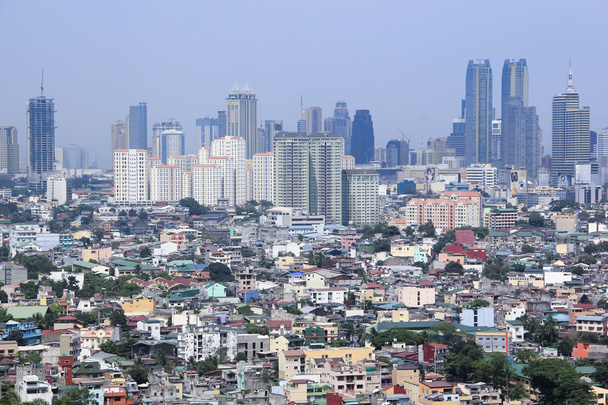 Manila urbana de la ciudad makati
 - Foto, imagen