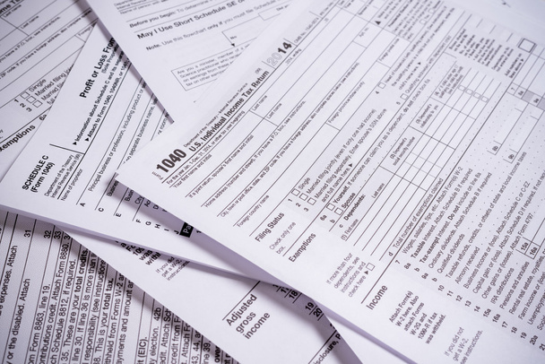 United States Tax forms  - Фото, зображення