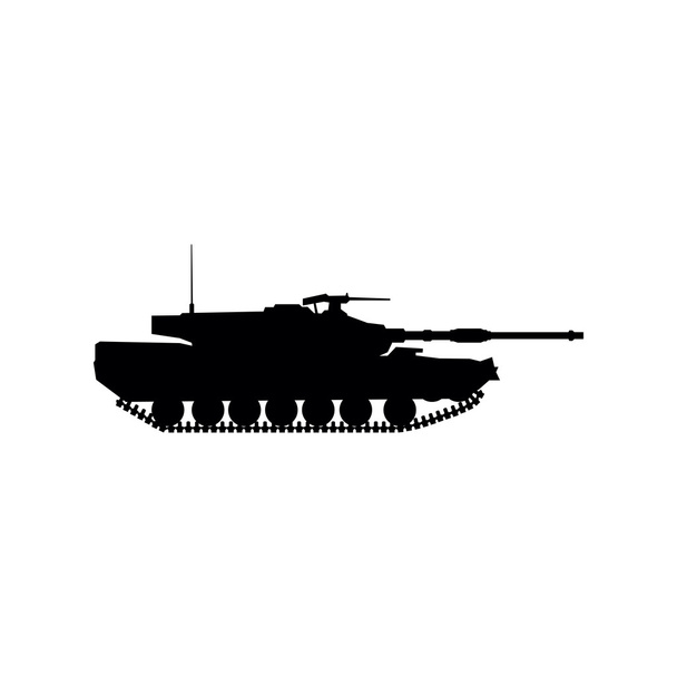 weapon illustration tank - Vector, Image