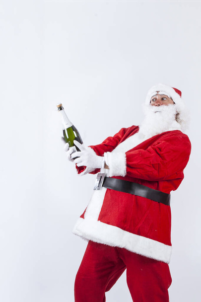 Santa claus, izolované na bílém pozadí - Fotografie, Obrázek