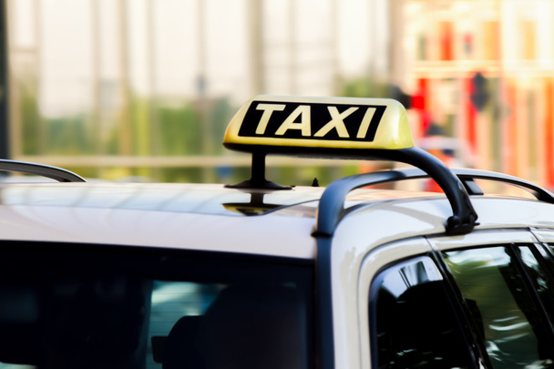 Duitse Taxi teken - Foto, afbeelding