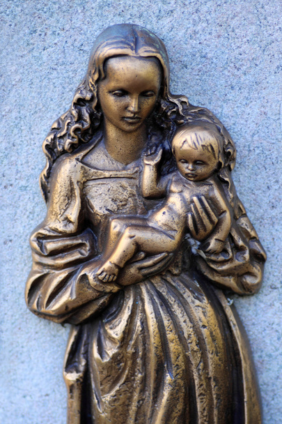 Η Μαρία και ο Ιησούς παιδί - Φωτογραφία, εικόνα