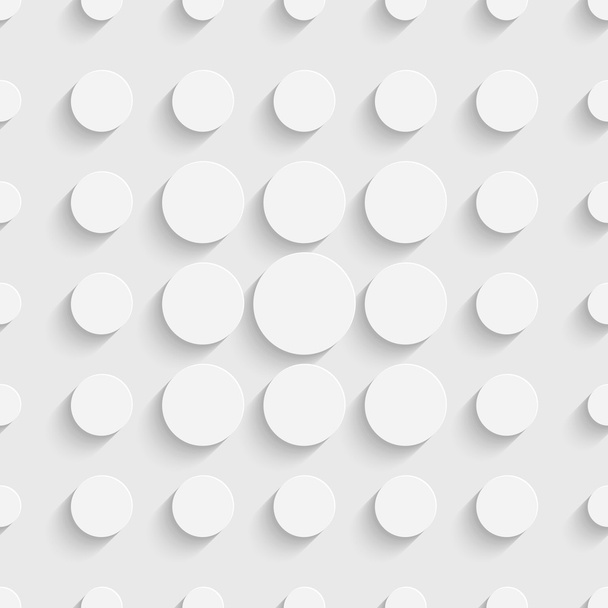 Seamless Circle Background - Vector, imagen