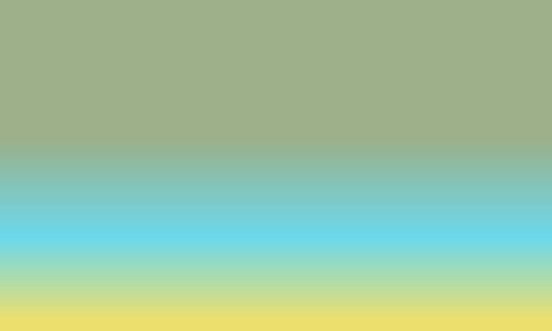 Σχεδιασμός απλό φασκόμηλο πράσινο, κυανό και κίτρινο χρώμα κλίση εικονογράφηση φόντο πολύ δροσερό - Φωτογραφία, εικόνα