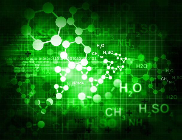 Moleküle Hintergrund - Foto, Bild
