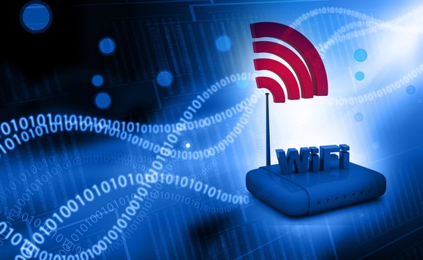 WiFi internet routera przełącznik modemu - Zdjęcie, obraz