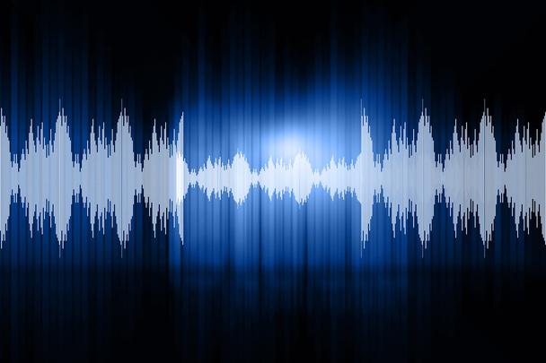 Ses dalgaları dijital tasarım - Fotoğraf, Görsel