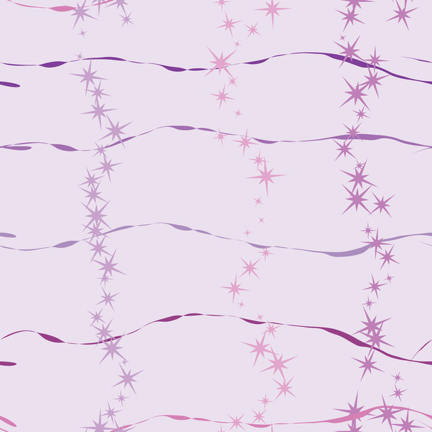 8 先の尖った星とカラフルな抽象的なシームレス パターン - ベクター画像