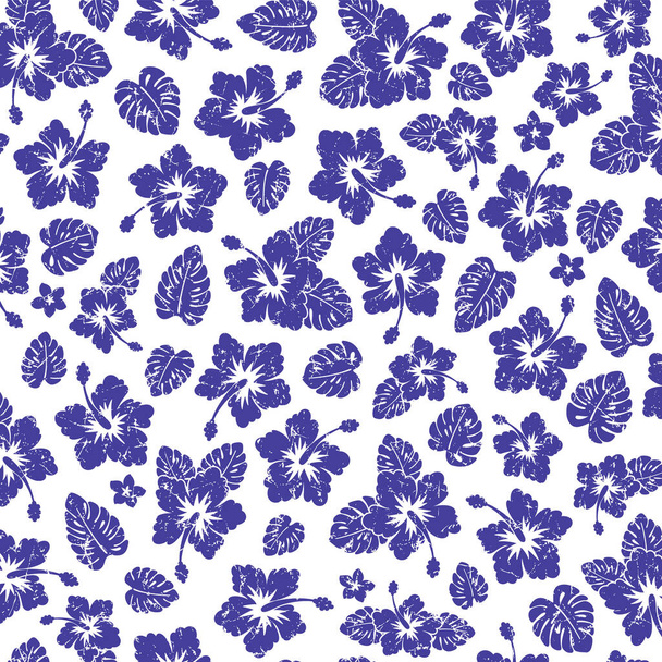 Illustration collection of cute hibiscus, - Vettoriali, immagini