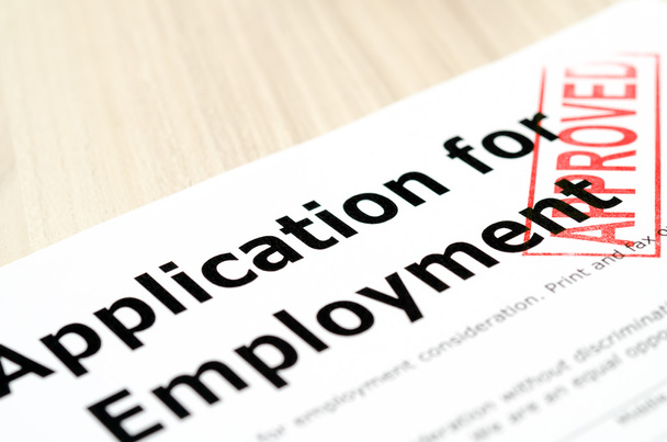 Αίτηση απασχόλησης - Φωτογραφία, εικόνα