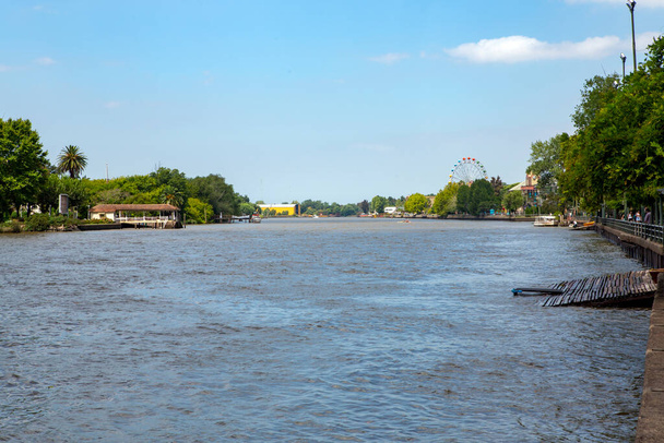 Blick auf den Tiger River Buenos Aires, Argentinien - Foto, Bild