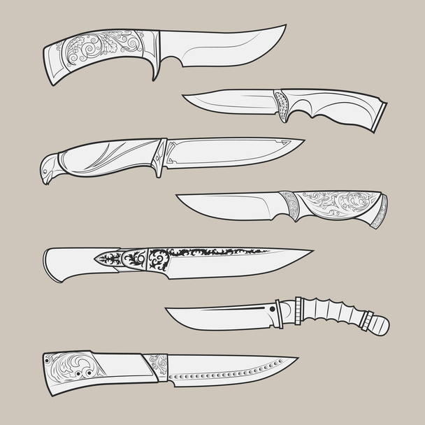 Knives2 - Vector, afbeelding