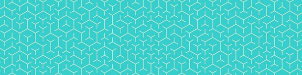  Laberinto hexagonal patrón ilustración abstracta - Vector, Imagen