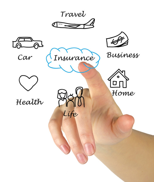 Diagram of insurance - Photo, Image