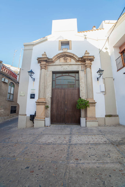 Cristo de la Veracruz Hermitage. Jerez de los Caballeros, Badajoz, Extremadura, Espanha - Foto, Imagem
