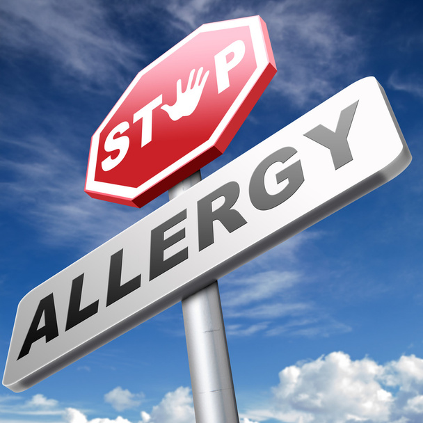 Stop allergies and allergic reactions - Zdjęcie, obraz