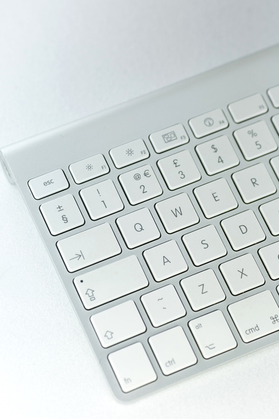 klávesnice počítače. izolované na bílém pozadí - Fotografie, Obrázek
