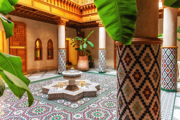 Detalles del Museo de Artes Culinarias de Marruecos, Marrakech - Foto, Imagen