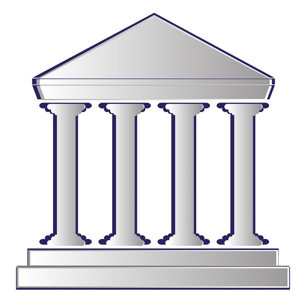 vektorové banky ikona - Vektor, obrázek