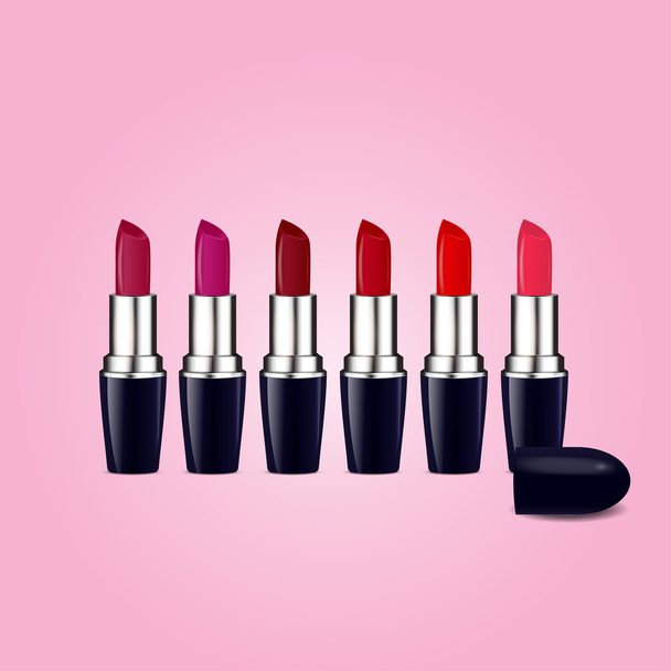 Colorful lipstick vector - Vector, Image