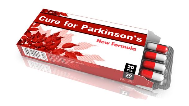 Parannuskeino Parkinsonit - Red Pack pillereitä
. - Valokuva, kuva