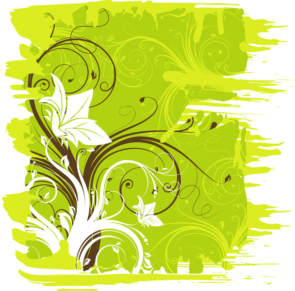 Floral vector illustration. Suits well for design. - Vector, Image