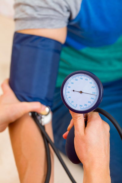 Blood pressure measurement - Fotó, kép