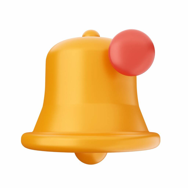 bell isolated on white background  - Fotografie, Obrázek