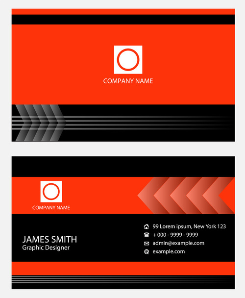 Business Card design - Vector, Image