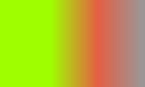 Design simples iluminador verde, vermelho e cinza gradiente cor ilustração fundo muito legal - Foto, Imagem