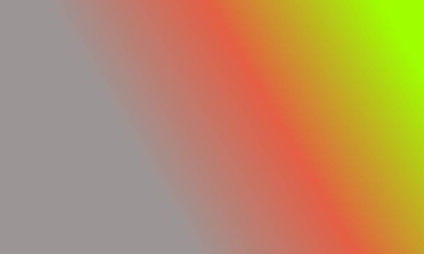 Design simples iluminador verde, vermelho e cinza gradiente cor ilustração fundo muito legal - Foto, Imagem