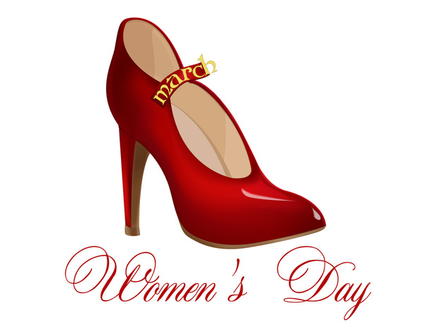 Сard to Women's Day. Vector illustration - Διάνυσμα, εικόνα