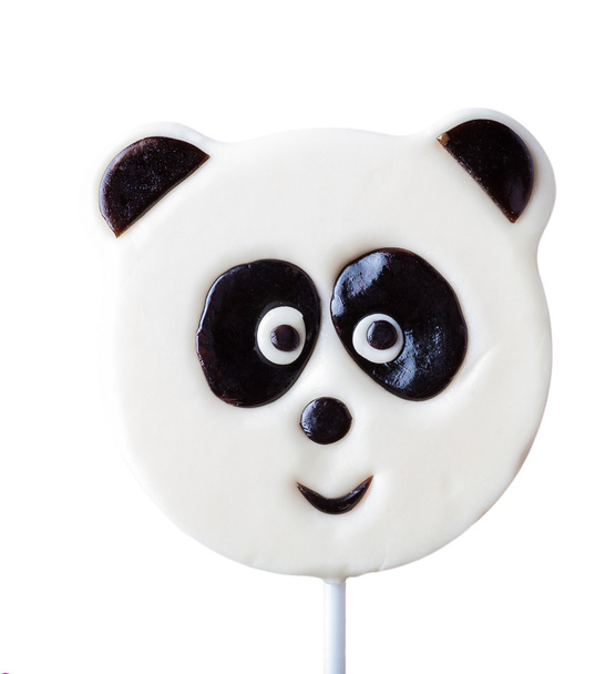 lollipop form of an panda  - Fotó, kép