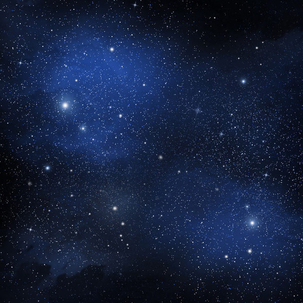 Space with cluster of stars - Fotó, kép