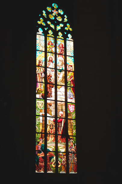 Stained-glass window - Foto, afbeelding